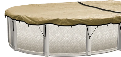 18' X 34' Oval Ultimate Winter Pool Cover, 10 Year Warranty 3 18' X 34' Oval Ultimate Winter Pool Cover, 10 Year Warranty