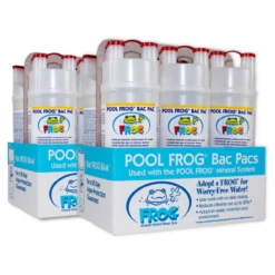 Pool Frog Chlorine Bac Pac -Essentials Pool Store 12 Pack of Bac Pacs for Pool Frog 93075