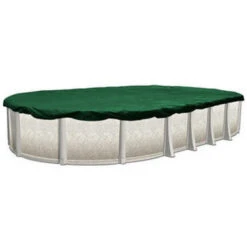 Supreme Plus Winter Pool Cover For 16x32 Ft Oval Pools, 12 Year Warranty