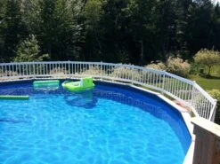 36" Vinyl Works Premium Resin Pool Fencing -Essentials Pool Store 24 WHITE INSIDE SETUP a58d3f3e 8af3 4953 9ef0 8336ae2e17f4