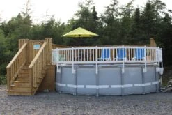 36" Vinyl Works Premium Resin Pool Fencing -Essentials Pool Store 24 WHITE SETUP 4a198d56 d80e 4b2c af9f 3be7153e9063