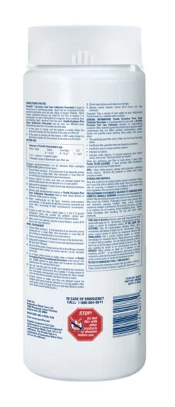 New Release -Essentials Pool Store 62075 A PLFFLOC2.25LB Back