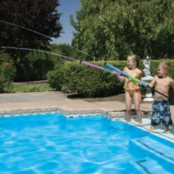 Poolmaster Water Pop Dual Pack Hot Shots Power Launchers -Essentials Pool Store 72571LsWaterPopDualLaunchersCroppedboygirl800px