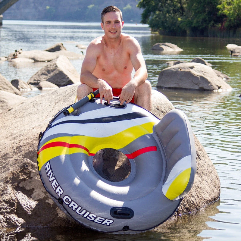 Poolmaster 47" DLX River Cruiser Lounge With Water Launcher 8 Poolmaster 47" DLX River Cruiser Lounge With Water Launcher - Image 6