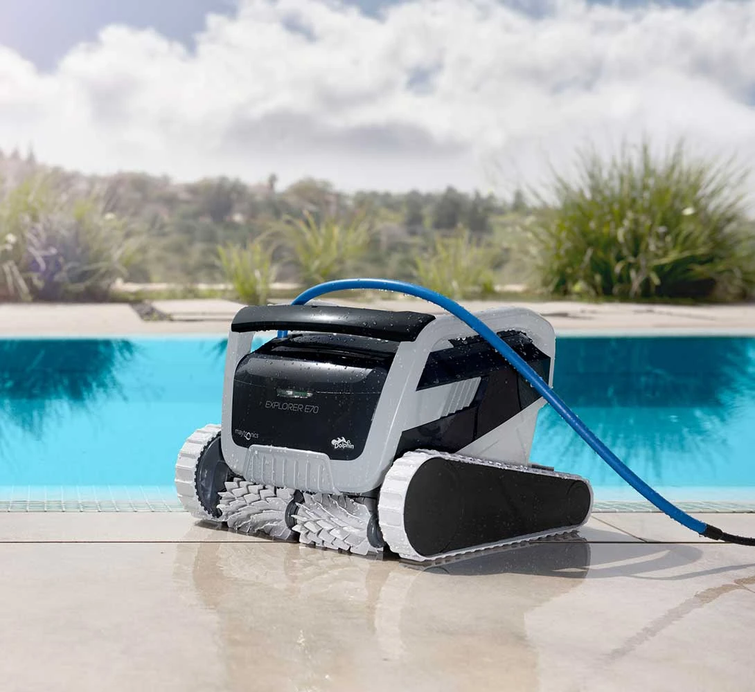 Maytronics Dolphin Explorer E70 Robotic Pool Cleaner 6 Maytronics Dolphin Explorer E70 Robotic Pool Cleaner - Image 4