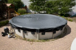 New Release 18 Midwest Canvas Silverado Winter Pool Cover For 18 Ft Round Pools, 12 Year Warranty