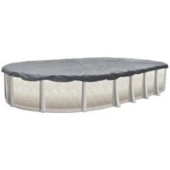 18'x34' Oval Winter Pool Covers -Essentials Pool Store MICROMESH 435419c7 d2bb 45a8 ba8e 672db1819682