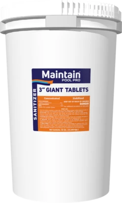 3" Stabilized Chlorine Tablets