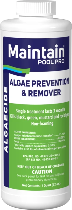 Maintain Algae Prevention & Remover 11.72% Copper Algaecide