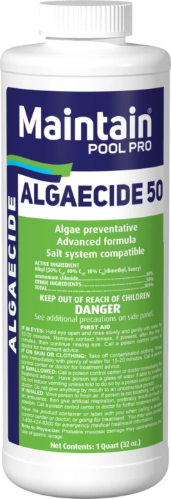 Maintain Pool Pro Algaecide 50 - 32oz