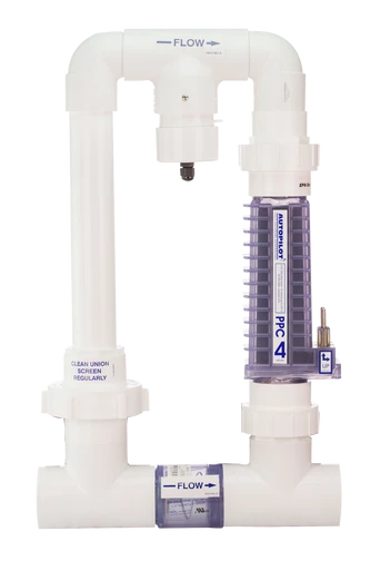 AutoPilot Manifold Salt Cell Generator With PPC4 Cell And Base For 50,000 Gallons | 94113 3 AutoPilot Manifold Salt Cell Generator With PPC4 Cell And Base For 50,000 Gallons | 94113