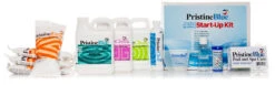 Pristine Blue Pool Chemical Starter Kit 16,000 Gallons -Essentials Pool Store PRISTINE BLUE START UP KIT 16000 GALLONS