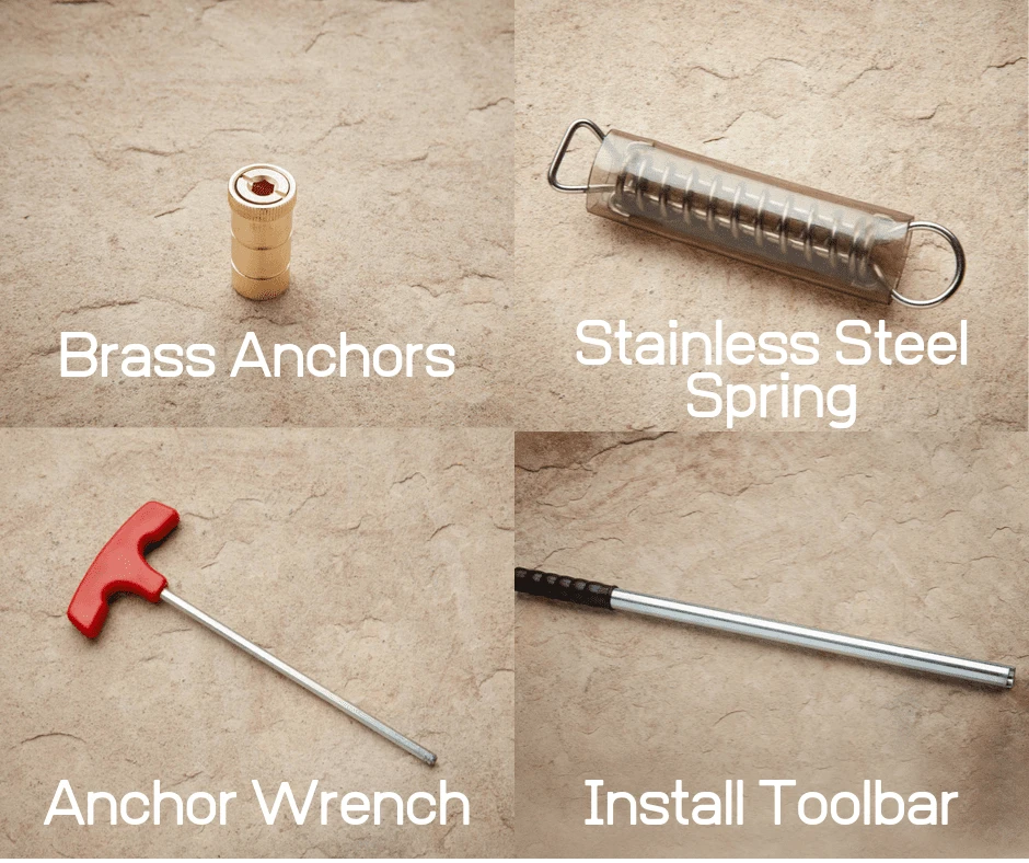 14' X 28' Rectangle Mesh Safety Pool Cover - 90% Sun Block With 4x8 Center End Step 6 14' X 28' Rectangle Mesh Safety Pool Cover - 90% Sun Block With 4x8 Center End Step - Image 4