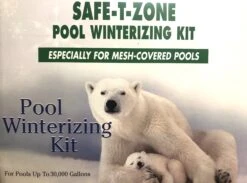 Safe-T-Zone Winter Pool Chemical Closing Kit For Mesh Pool Covers