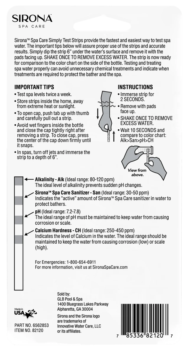 Sirona Simply Test Strips 4 Sirona Simply Test Strips - Image 2
