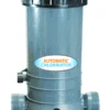 In-Line Automatic Chlorinator - Holds 9 Lbs Of Chlorine Tablets -Essentials Pool Store chlorinator
