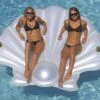 Swimline Giant Inflatable SeaShell Island Lounger