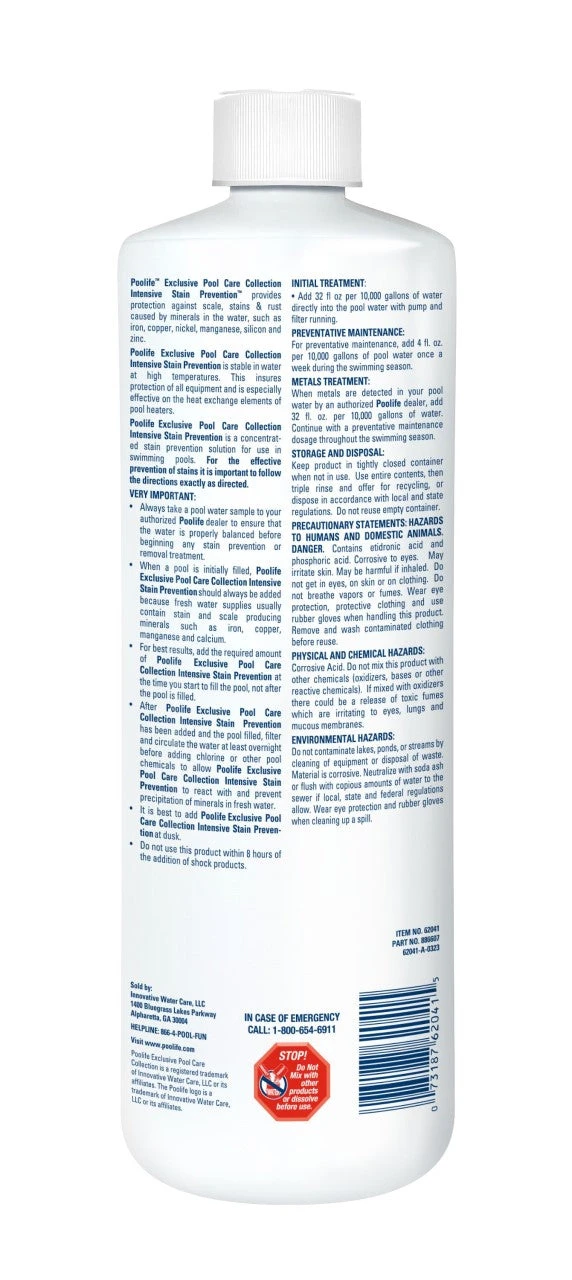 Poolife Intensive Stain Prevention 4 Poolife Intensive Stain Prevention - Image 2
