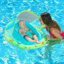 Swimways Infant Baby Spring Float With Canopy By Swimways