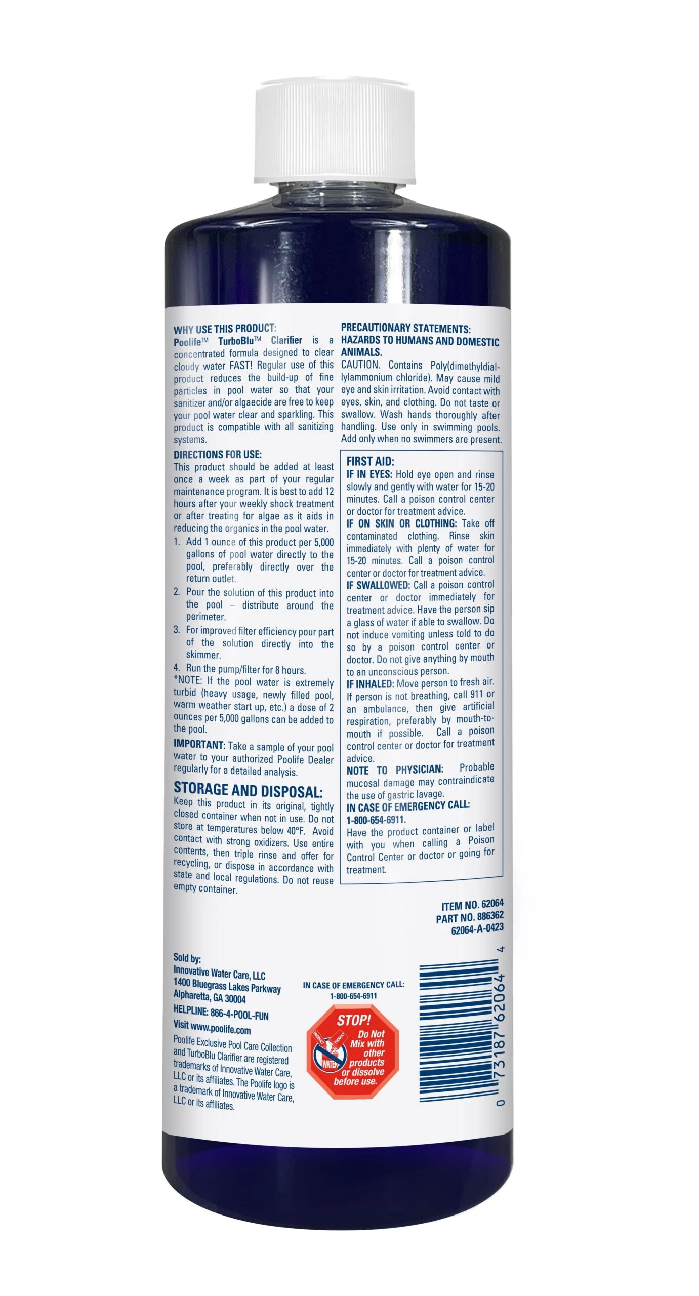 Poolife TurboBlu Clarifier 3 Poolife TurboBlu Clarifier - Image 2